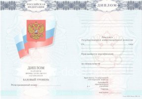 Диплом колледжа 2007-2010 в Сыктывкаре
