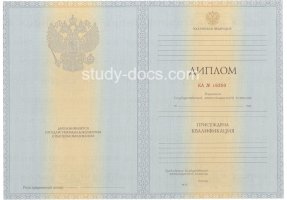 Диплом специалиста 2012-2013 в Сыктывкаре